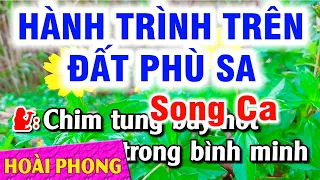 Karaoke Hành Trình Trên Đất Phù Sa Song Ca Nhạc Sống Cha Cha | Hoài Phong Organ