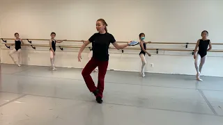 Ballet Technique Class - Summer Camp 2023 - Vaganova training in California #dance #ballet