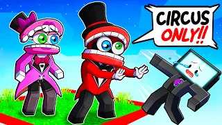 LOCKED on ONE CHUNK with CAINE'S SISTER! (The Amazing Digital Circus)