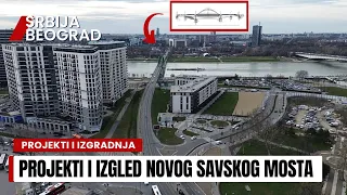 PROJEKAT i izgled Novog savskog mosta OBNOVA Hotela Bristol LOKACIJA nove zgrade VICTORIA