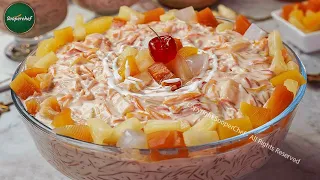 Fruity Custard Vermicelli Sweet | Fruit Custard Seviyan | Eid Special Meetha Recipe by SooperChef