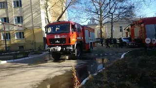 Пожар в Херсонской областной больнице