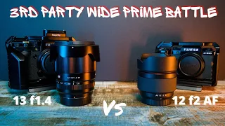 VILTROX 13 F1.4 VS SAMYANG 12MM F2 AF |  Fujifilm X-S10 & X-T4 #samyang #rokinon #fujifilm #viltrox