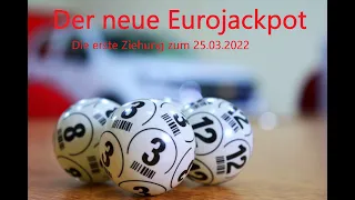 Der NEUE EUROJACKPOT! 💈LottoVORHERSAGE für Freitag 25.03.2022 💈 EUROJACKPOT am Freitag