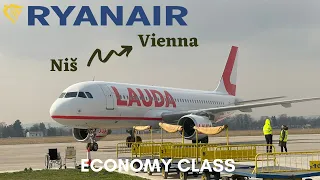 RYANAIR IN SERBIA! Niš to Vienna on Lauda Europe Airbus A320 TRIP REPORT