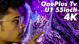 OnePlus Tv 55U1 4K HDR - UNBOXING & FIRST IMPRESSIONS! ft.Daddy