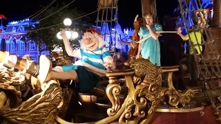 Peter Pan, Wendy, Hook; Pirate Float, Boo-to-You Parade, Mickey's Not-So-Scary Halloween Party 2015