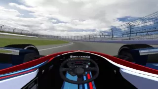 rFactor - Oval Challenge - Lap onboard at Indianapolis Motor Speedway