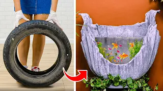 28 OVERCOMPLICATED CEMENT CRAFTS || AWESOME HOME DECOR
