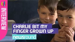 What was the 'Charlie Bit My Finger' video? | Newsround