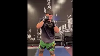 UFC 269 | Tai Tuivasa | Backstage Workout