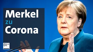 Bundeskanzlerin Merkel zu weiteren Corona-Maßnahmen