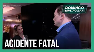 Exclusivo: Roberto Cabrini entrevista influenciadora envolvida em atropelamento fatal no Paraná