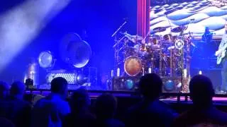 Rush playing the  wreckers at o2 arena in london 24th May 2013