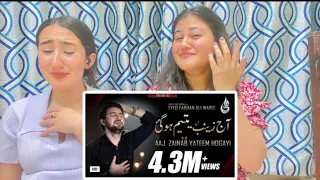 Indian Reaction on Farhan Ali Waris | Aj Zainab Yateem Ho Gai | Noha |