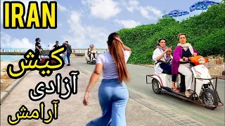 IRAN 2023 Vlog. Motorcycle Driving tour In Kish Island 2023. visit iran 2023 persiqn gulf Walking