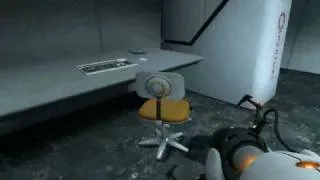 Portal - how to kill yourself with a chair