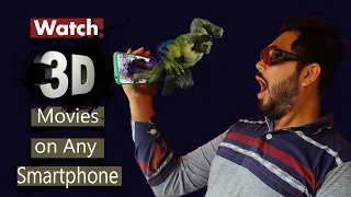 How to Watch 3D Videos on Phone |Play 3D Movies in Any Mobile, Smartphone|Best 3D Glasses for Mobile