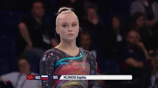 Angelina Melnikova Floor AA Final Europeans 2019