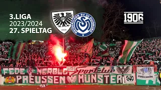 SC Preußen Münster 3:1 MSV Duisburg - Saison 2023/2024 3.Liga 27.Spieltag