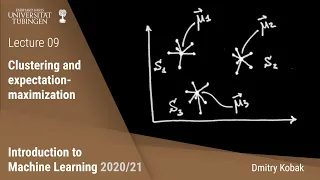 Introduction to Machine Learning - 09 - Clustering and expectation-maximization