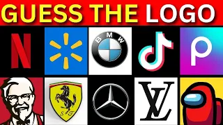 Guess the Logo in 3 seconds | 100 Famous Logos QUIZ