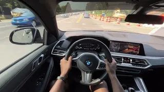 2023 BMW X6 xDrive40i M Sport POV Test Drive (3.0 Turbo I6 Engine)