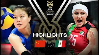 🇨🇳 CHN vs. 🇲🇽 MEX - Highlights | Women's OQT 2023