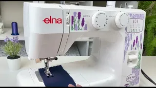 ELNA HM1606. Регулировка натяжения нити