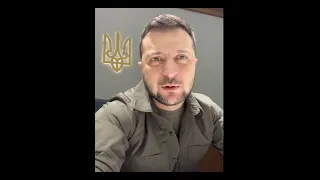 Zelenskyy's (Selfie) Wartime Address [English] [3/22/22]