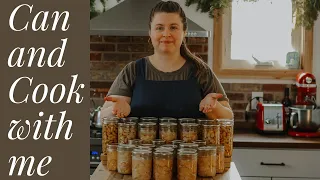 Easy Cook From Scratch Recipes - Can and Cook with Me!