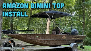 Amazon Bimini Top Install | G3 Gator Tough 1756 cc