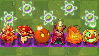 All FIRE Plants Power-Up in Plants vs Zombies 2 Final Bosses