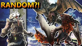 Monster Hunter World but EVERYTHING is RANDOM!