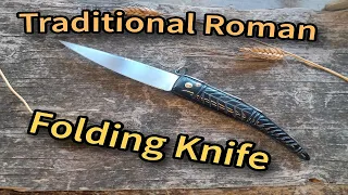 Roman Folding Knife - Handmade - Workshop sounds