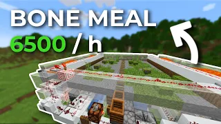 The FASTEST Bone Meal Farm In Minecraft 1.19+!  By Ilmango