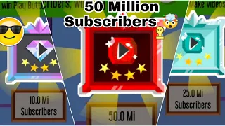 5 To 50 Million Subscribers in 5 Minutes 🤯 | Vlogger Go Viral Gameplay 🥶