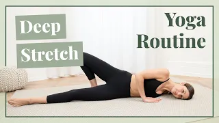 Yoga Deep Stretch I Power Flow für den ganzen Körper | Flexibilität & Entspannung