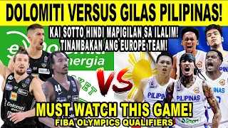 GILAS PILIPINAS vs DOLOMITI! Grabi Sobrang Lakas ng Pinas! Simulation