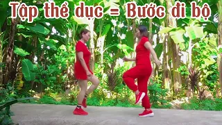 Bước đi bộ - Tập thể dục 5 phút mỗi ngày cho đôi chân khỏe #shuffledance #superdancer