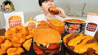 ASMR MUKBANG | CHEESE BURGER, Chili Cheese Fries, Fire Noodles, Fish and Chips recipe ! eating