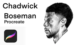 ChadwickBoseman | Procreate | Marvel | Avengers | Blackpanther |