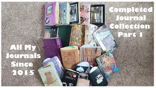 Used Journal Collection Part 1: All My Journals Since 2015 [CHATTY]