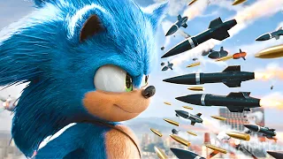 Las escenas MÁS DIVERTIDAS de Sonic El Erizo 1 y 2 ⚡ 4K