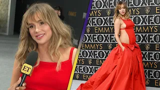 Suki Waterhouse STUNS With Baby Bump on Full Display in Daring Emmys Look (Exclusive)