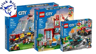 LEGO City Compilation Fire Sets 2022 - Speed Build Review