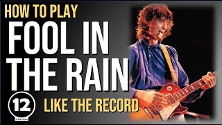 Fool in the Rain - Led Zeppelin | Guitar Lesson