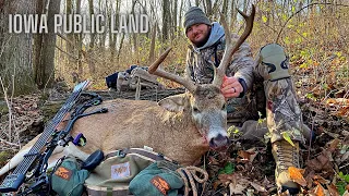 Self Filmed Iowa Public Land | Big Buck Down!