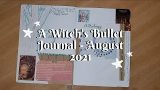 A Witch's Bullet Journal - August 2021