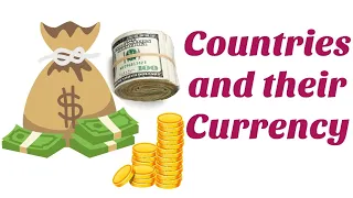 Currency from different countries for Kids| Currencies of countries around the world| Kids Learning